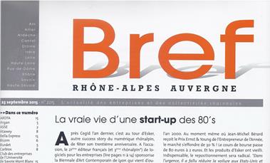 Le magazine Bref s’attarde sur l’actualité du groupe BURDET.