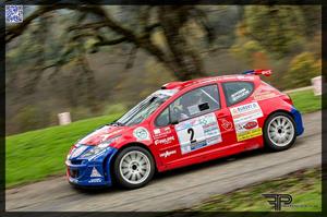 BURDET G. Contractant Général sur le podium du Rallye des Bauges 2015.