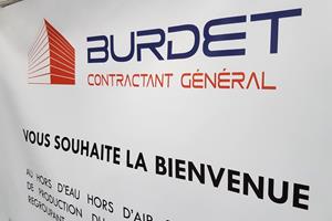 Burdet Contractant Général met Teissier à l'heure du high-tech