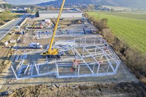 Suivi de chantier village d'entreprises Sillingy (du 5 au 18 décembre)